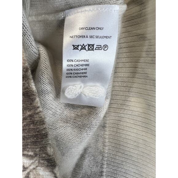 New Anthropologie The Pilcro Alani Cashmere Sweater Size Large Cherubs Printed - Picture 9 of 11